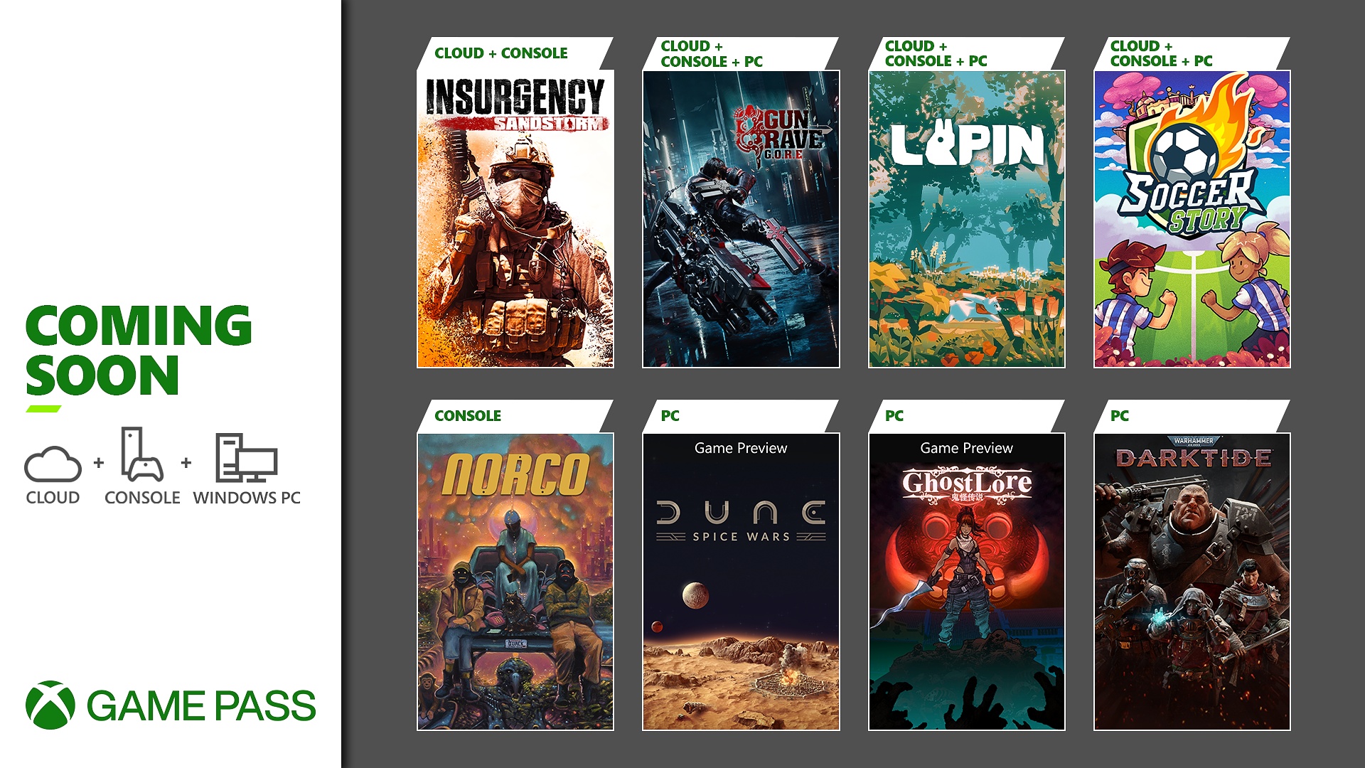 Chegando em breve ao Xbox Game Pass: Gungrave, Warhammer, Dune: Spice Wars  e mais - Xbox Wire em Português
