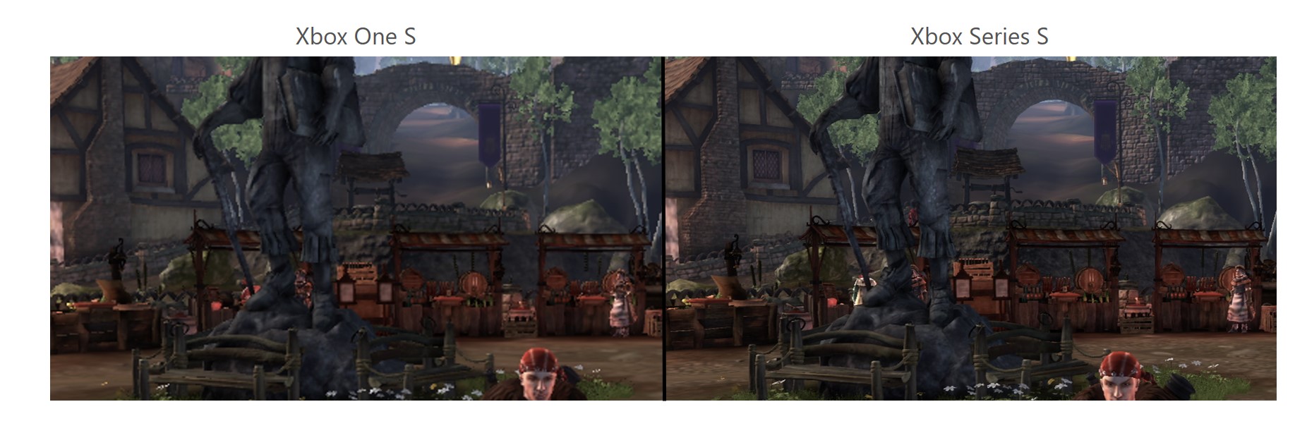 Два скриншота игры улучшенной с помощью метода Heutchy 