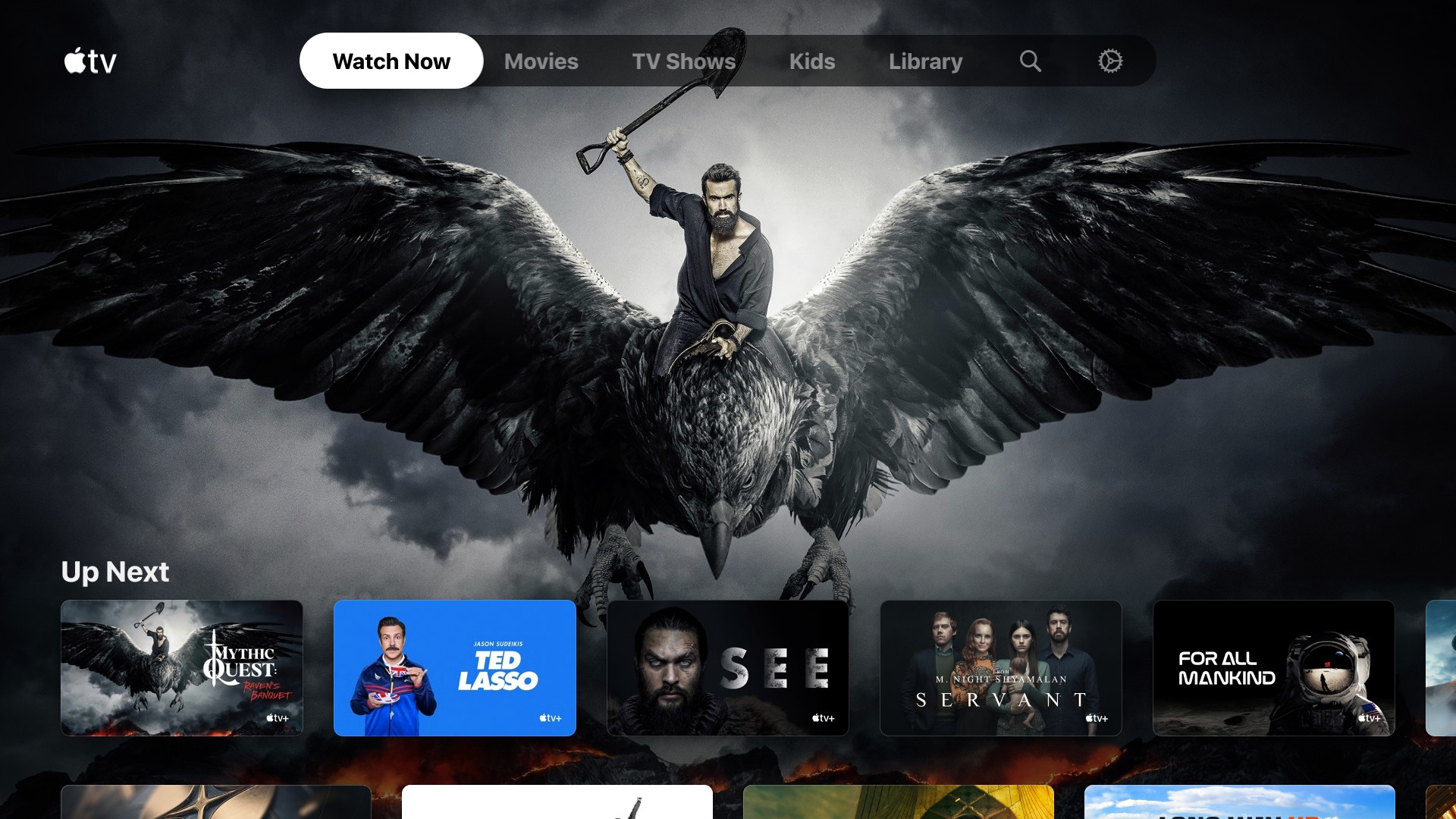 Снимок экрана. Интерфейс приложения Apple TV, которое будет доступно на консолях Xbox Series X|S
