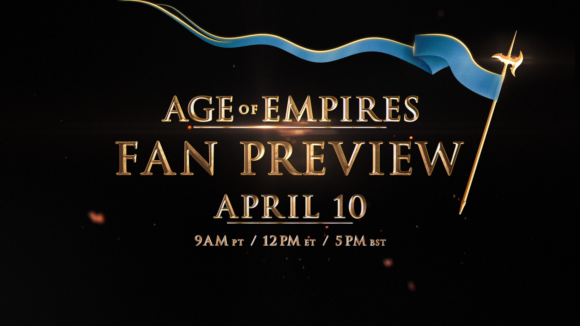 Video For Трансляция Age of Empires: Fan Preview состоится 10 апреля