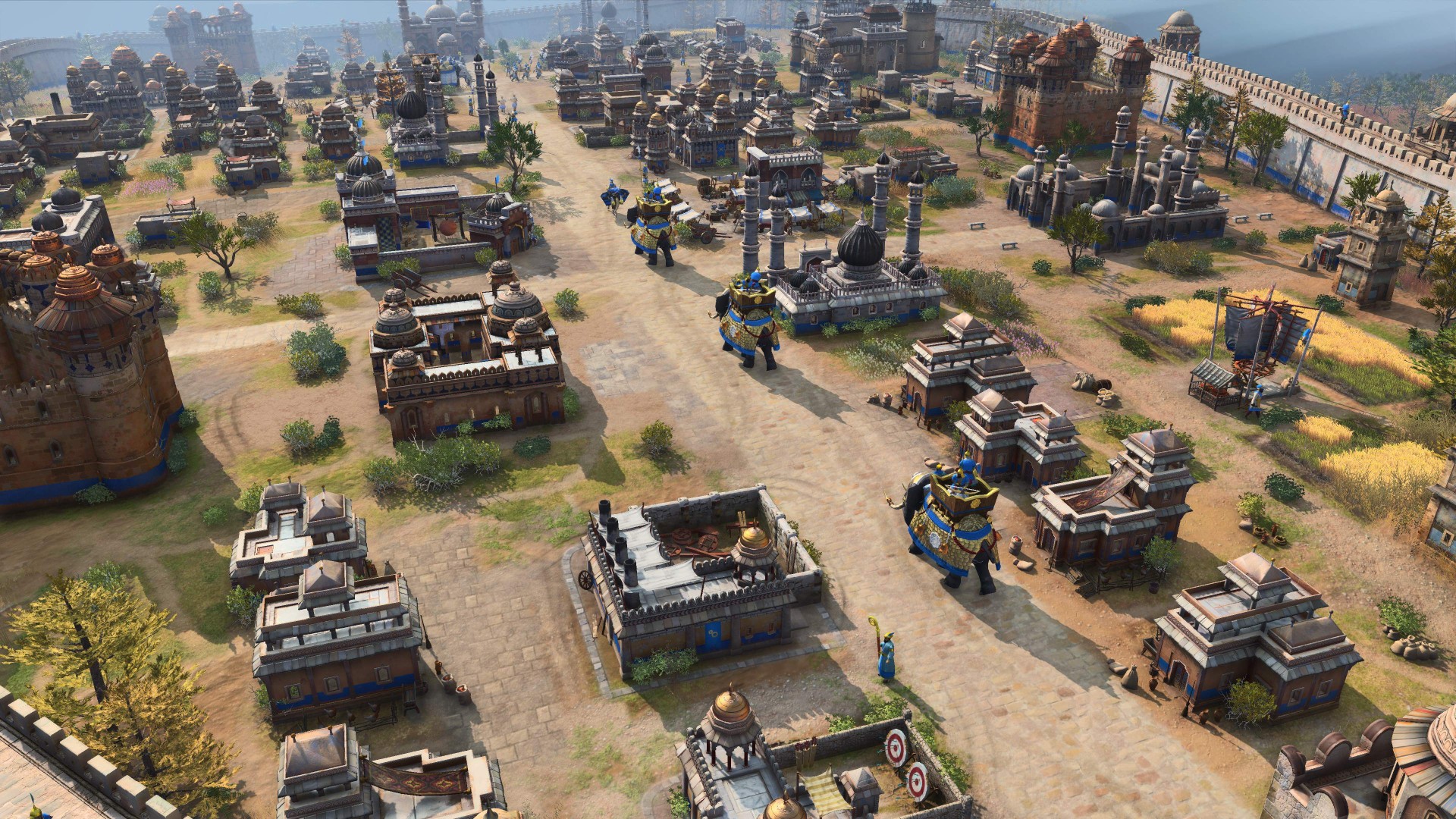 Развитый город Аббасидов в Age of Empires IV
