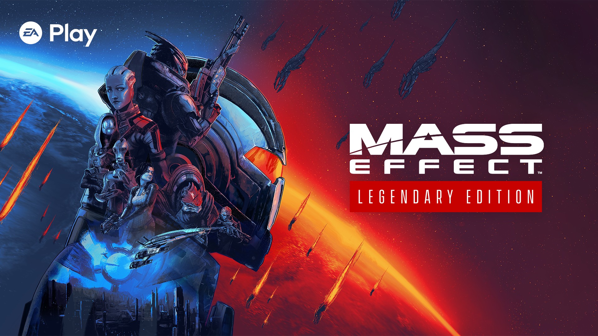 Баннер игры Mass Effect издание Legendary