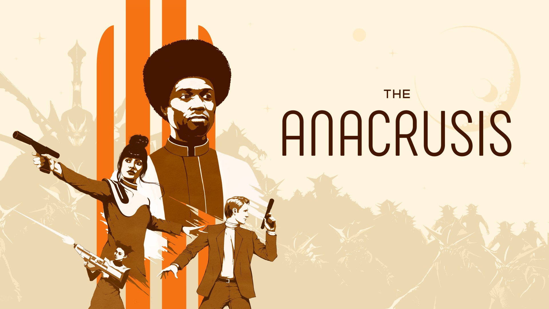 Баннер с героями игры The Anacrusis